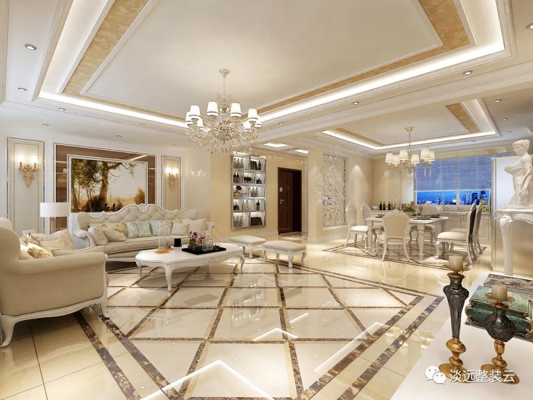 辽阳92平米的简欧装修风格案例赏析