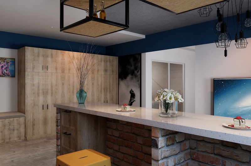 辽阳家装工业风装修案例赏析