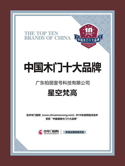 星空梵高木门 星空梵高木门